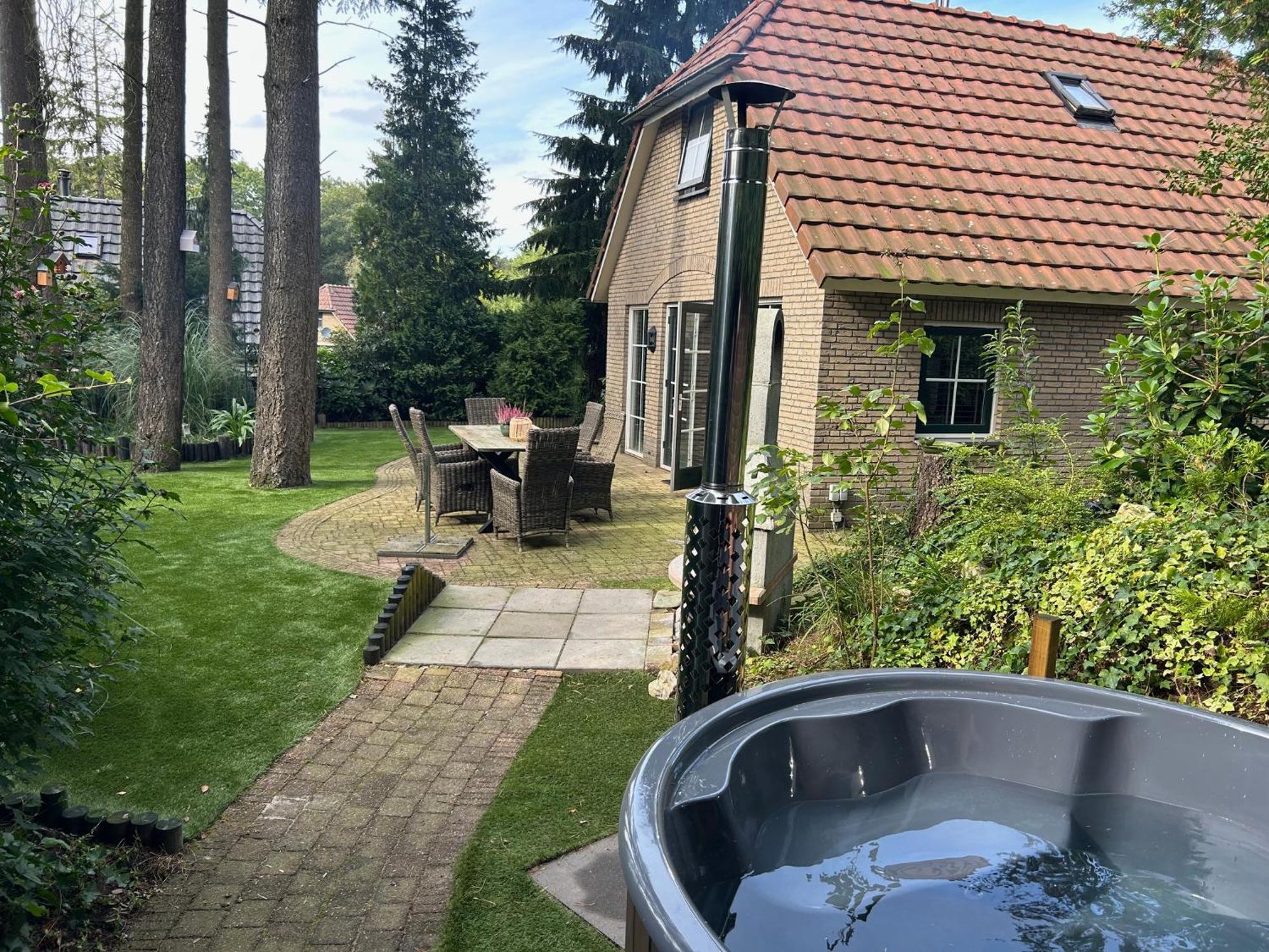 Bosboerderij De Goudsberg Met Hottub In Tuin Vila Lunteren Exterior foto